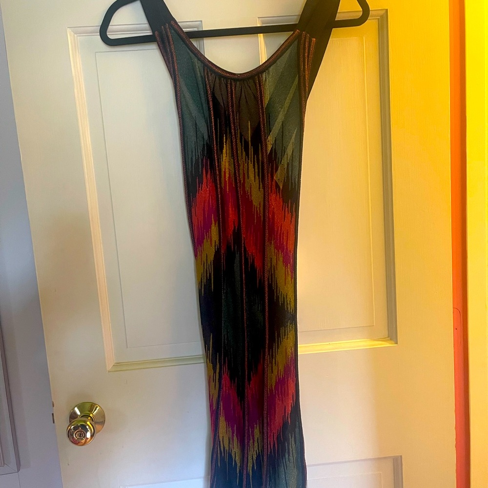 Missoni dress signature flame stitch design, new with tags,sz10, above knee